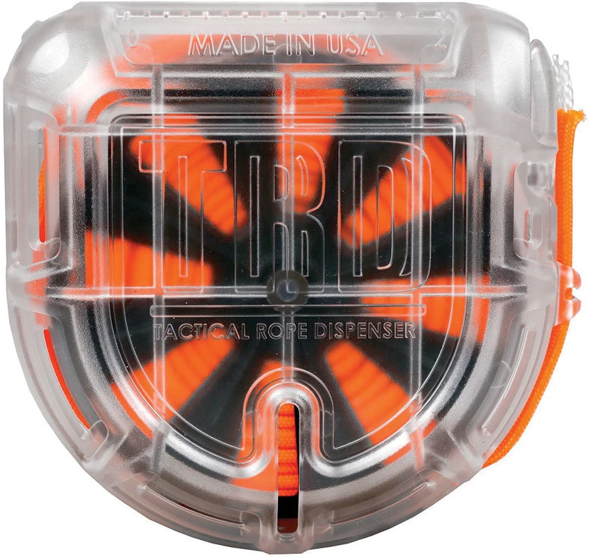 Atwood Rope MFG - TRD Tactical Rope Dispenser, Clear 3 Atwood Rope MFG - TRD Tactical Rope Dispenser, Clear