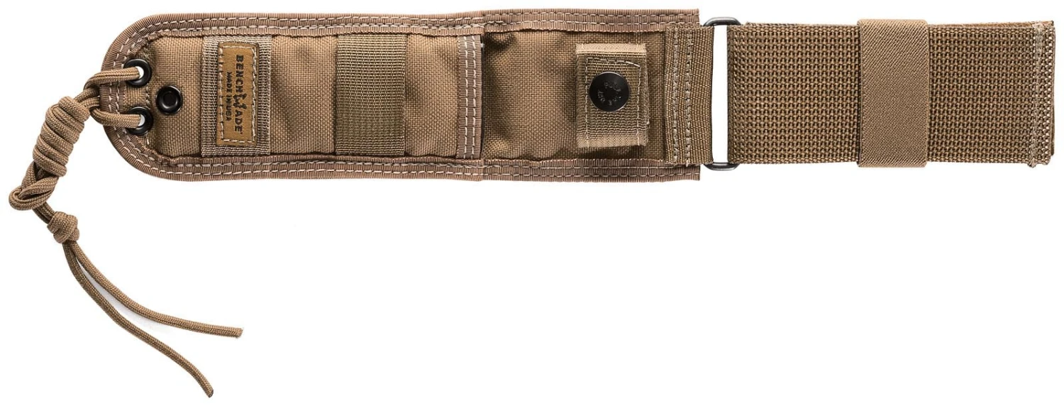 Benchmade Nimravus 154CM Steel Sand Fixed Blade Knife, Nylon Sheath - 141SBKSN 3 Benchmade Nimravus 154CM Steel Sand Fixed Blade Knife, Nylon Sheath - 141SBKSN