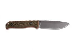Benchmade Saddle Mountain Skinner CPMS90V Steel Hunting Richlite Fixed Blade Knife, G10 Sheath - 150