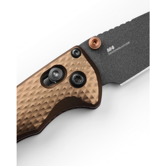 Benchmade Full Immunity Black CPM-M4 Steel Flat Dark Earth Aluminium Handle Folder Knife - 290BK-1 7 Benchmade Full Immunity Black CPM-M4 Steel Flat Dark Earth Aluminium Handle Folder Knife - 290BK-1 - Image 5