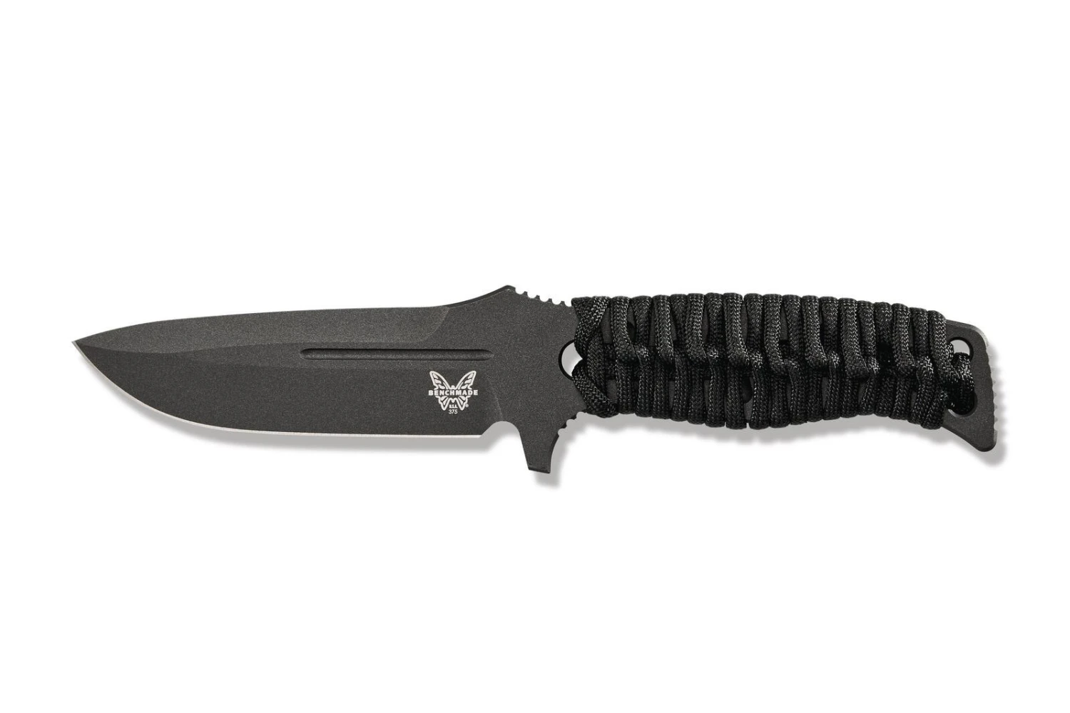 Benchmade ADAMAS CPM-CruWear® Steel Black Fixed Blade Knife, PIM Sheath - 375BK-1 5 Benchmade ADAMAS CPM-CruWear® Steel Black Fixed Blade Knife, PIM Sheath - 375BK-1 - Image 3