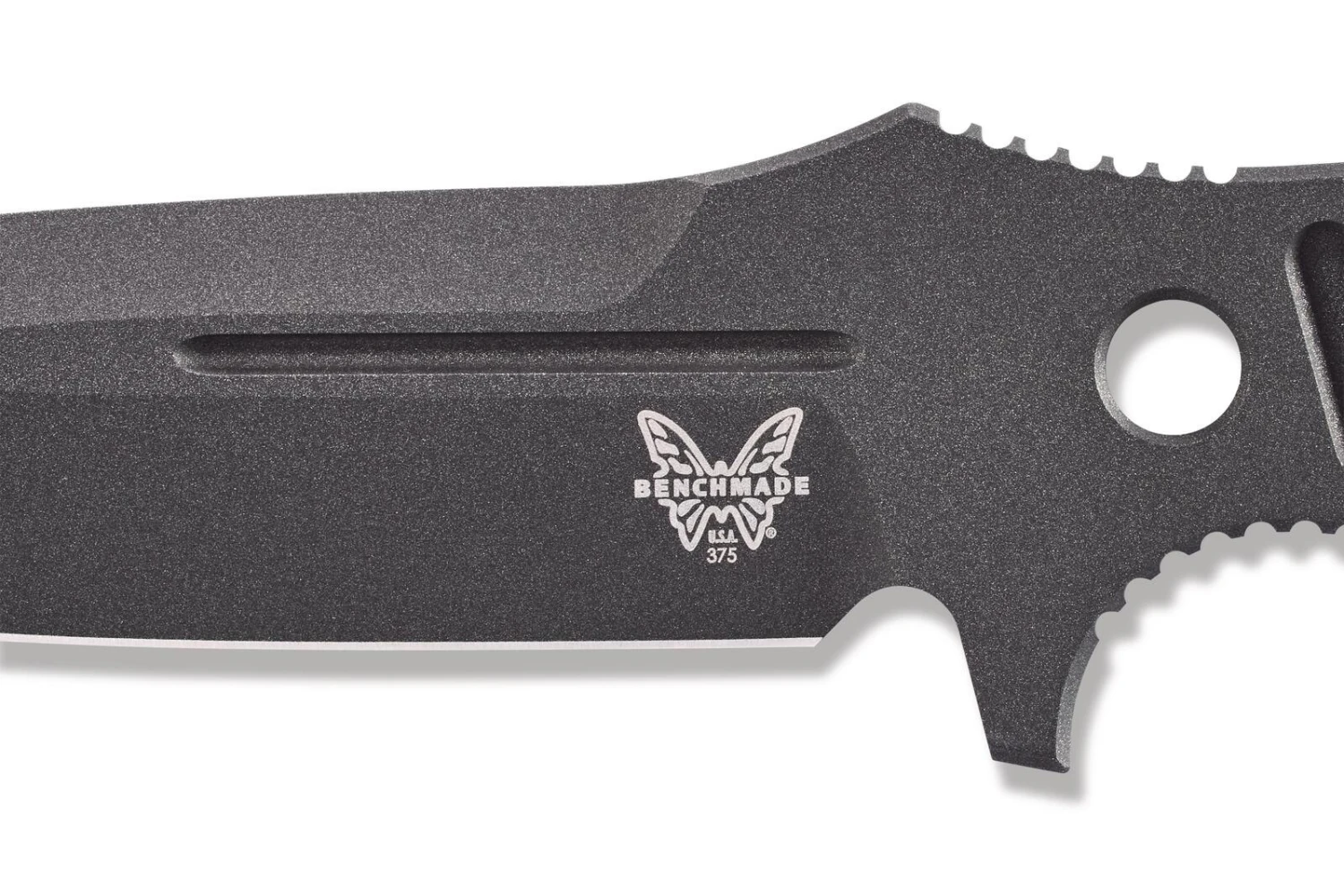 Benchmade ADAMAS CPM-CruWear® Steel Black Fixed Blade Knife, PIM Sheath - 375BK-1 10 Benchmade ADAMAS CPM-CruWear® Steel Black Fixed Blade Knife, PIM Sheath - 375BK-1 - Image 8