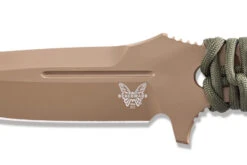 Benchmade ADAMAS CPM-CruWear® Steel Flat Earth Fixed Blade Knife, PIM Sheath - 375FE-1 -Knives Store B375FE 1 6