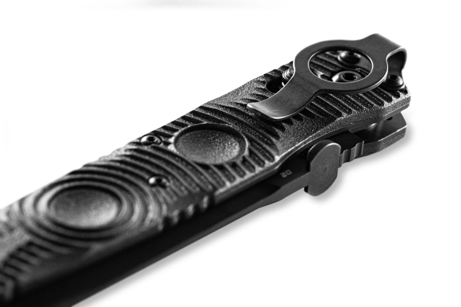 Benchmade Thompson SOCP Black D2 Steel Black Handle Folder Knife - 391BK 7 Benchmade Thompson SOCP Black D2 Steel Black Handle Folder Knife - 391BK - Image 5