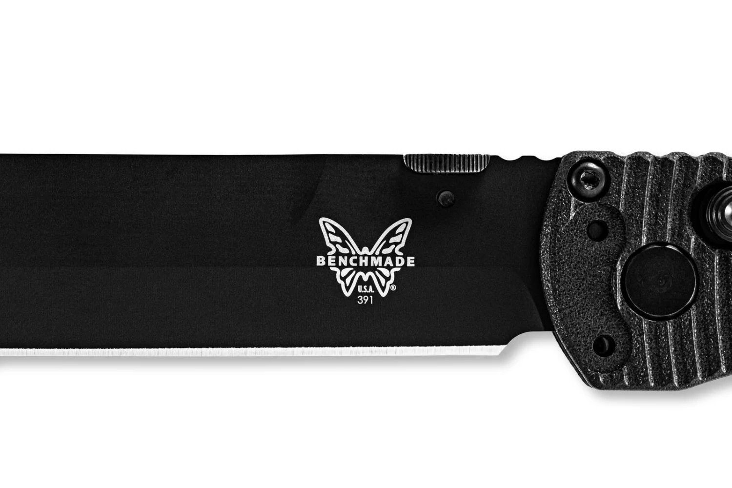 Benchmade Thompson SOCP Black D2 Steel Black Handle Folder Knife - 391BK 8 Benchmade Thompson SOCP Black D2 Steel Black Handle Folder Knife - 391BK - Image 6