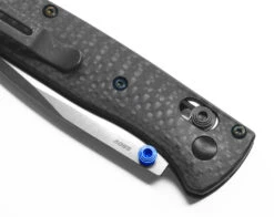 Benchmade Mini Bugout CPMS90V Steel Carbon Fibre Handle Folder Knife - 533-3 -Knives Store B533 3 3