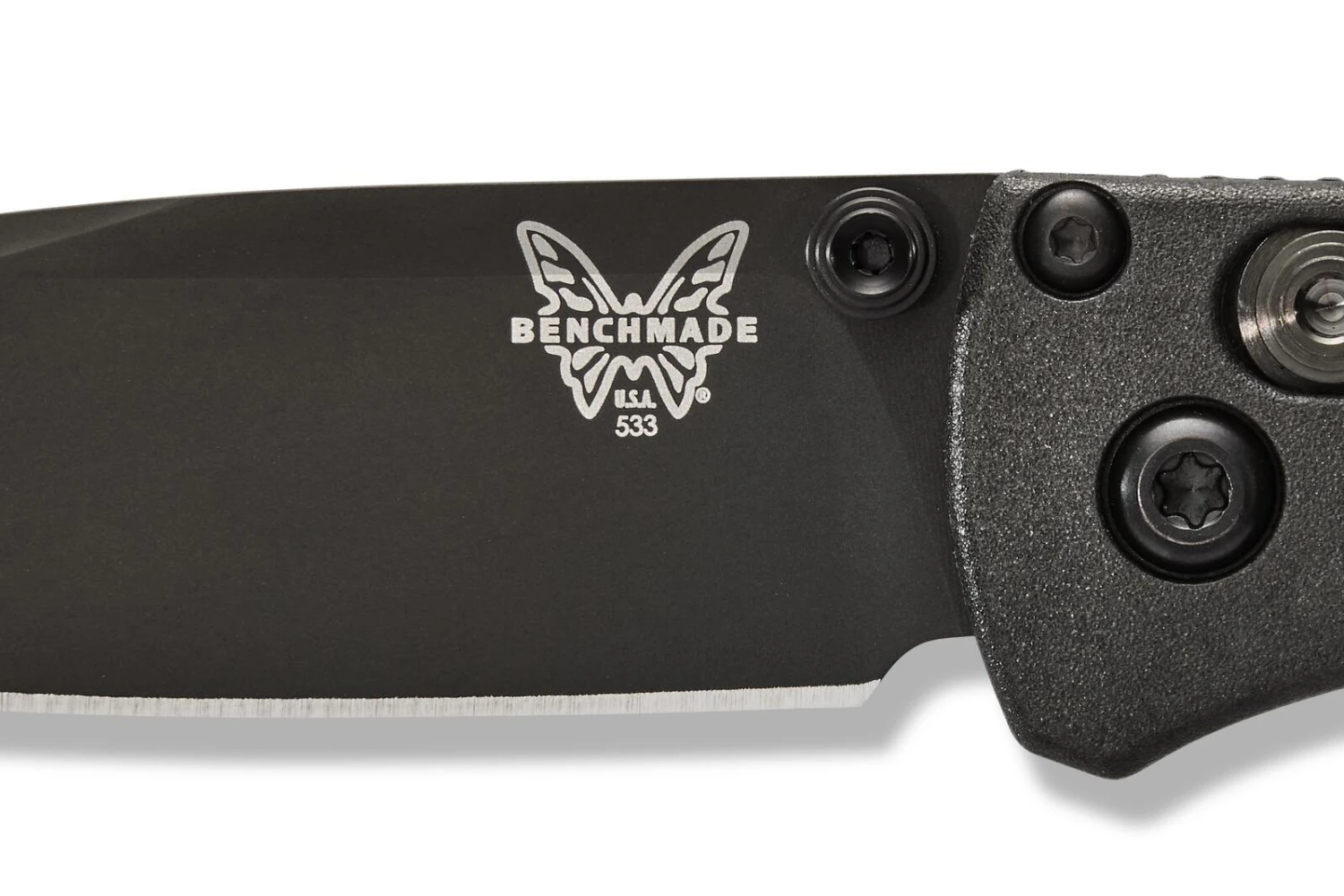 Benchmade Mini Bugout Black CPM30V Steel Black Handle Folder Knife - 533BK-2 7 Benchmade Mini Bugout Black CPM30V Steel Black Handle Folder Knife - 533BK-2 - Image 5