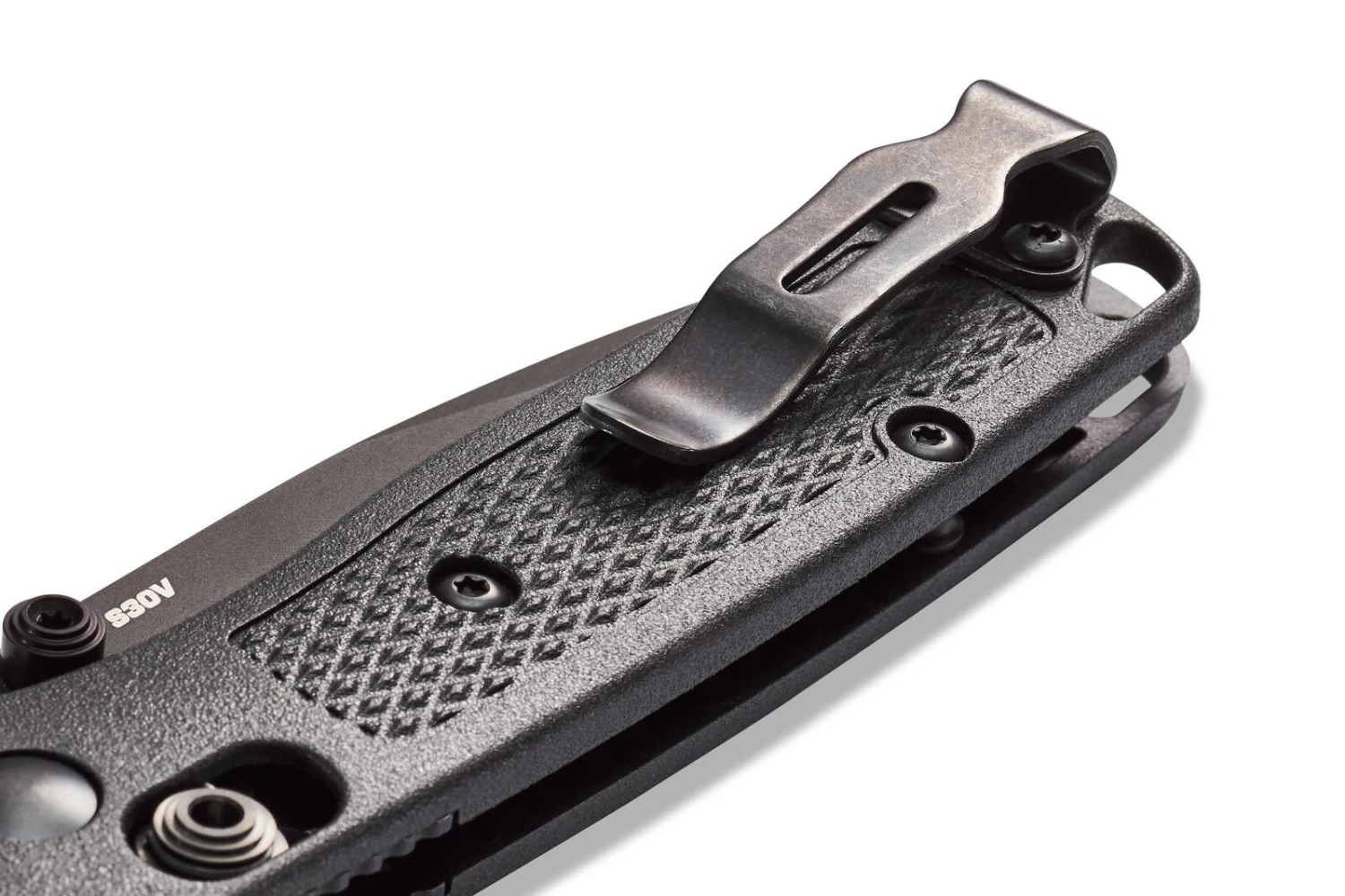 Benchmade Mini Bugout Black CPM30V Steel Black Handle Folder Knife - 533BK-2 8 Benchmade Mini Bugout Black CPM30V Steel Black Handle Folder Knife - 533BK-2 - Image 6