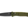 Benchmade Bailout Grey CPM M4 Steel Woodland Green Rescue Folder Knife - 537GY-1 2 Benchmade Bailout Grey CPM M4 Steel Woodland Green Rescue Folder Knife - 537GY-1 -Knives Store B537GY 1