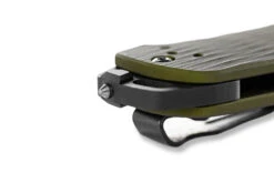 Benchmade Bailout Grey CPM M4 Steel Woodland Green Rescue Folder Knife - 537GY-1 -Knives Store B537GY 1 4