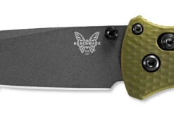 Benchmade Bailout Grey CPM M4 Steel Woodland Green Rescue Folder Knife - 537GY-1 -Knives Store B537GY 1 5