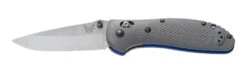Benchmade Griptilian Satin CPM-20CV Steel Grey Handle Folder Knife - 551-1