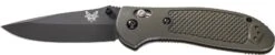 Benchmade Griptilian Black CPM-S30V Steel Olive Drab Handle Folder Knife - 551BKOD-S30V