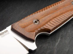 Boker Arbolito Bison Guayacan Wood Fixed Blade Hunting Knife 02BA404 -Knives Store BO02BA404 2