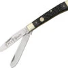 Boker Traditional Series Trapper Jigged Black Bone Folding Knife 110733