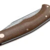Boker Boxer EDC Brown Burlap Micarta Lockback Folder Knife 111029