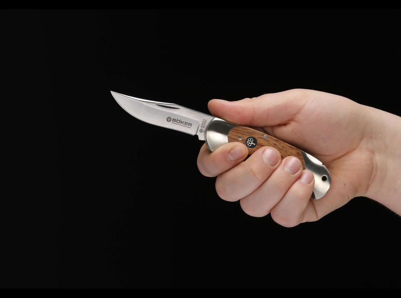 Boker Scout Rosewood Lockback Folder Knife 112002 4 Boker Scout Rosewood Lockback Folder Knife 112002 - Image 2