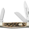 Boker Traditional Series Appaloosa Bone Large Stockman Folding Knife 117474AB -Knives Store BO117474AB