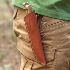 BPS Knives HK1 SSH Compact Hunting Fixed Blade Knife, Leather Sheath 15 BPS Knives HK1 SSH Compact Hunting Fixed Blade Knife, Leather Sheath -Knives Store BPSHK1SSH 5