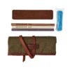 BPS Knives Knife Sharpening Kit, 80/240/800 Grit Stones, Leather Strop, Compound, Nylon Case -Knives Store BPSSS3