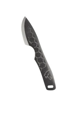 BPS Knives Techno Bee SSH EDC Fixed Blade Knife, Leather Sheath