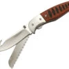 Browning Hunt 'N Gut Hardwood Folder Knife And Saw - Model 0053 -Knives Store BR0053