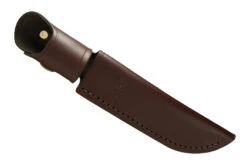 Buck Leather Sheath For 105 Pathfinder Fixed Blade Knife - Burgundy