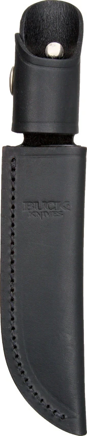 Buck Leather Sheath For B105 Pathfinder Fixed Blade Knife - Black