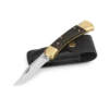 Buck Hunter, Folding Knife 110BRS, Leather Sheath 2 Buck Hunter, Folding Knife 110BRS, Leather Sheath -Knives Store BU110BRS