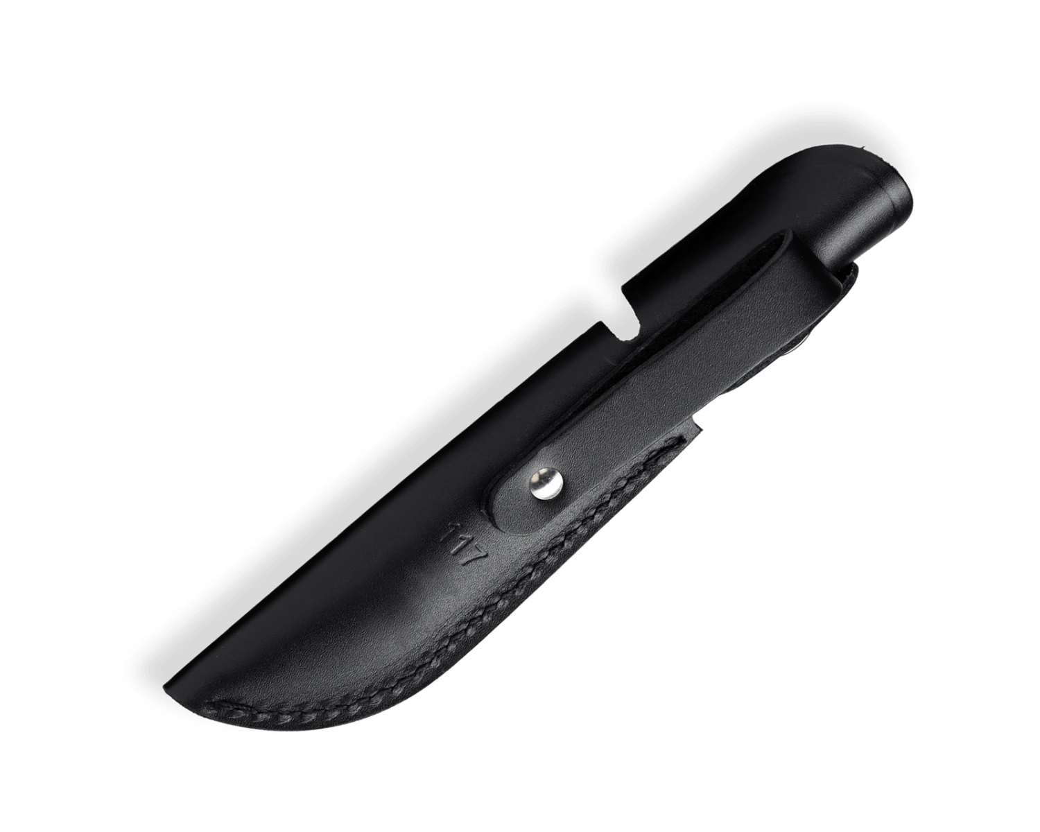 Buck Brahma Black Handle Fixed Blade Hunting Knife 117BKS 5 Buck Brahma Black Handle Fixed Blade Hunting Knife 117BKS - Image 3