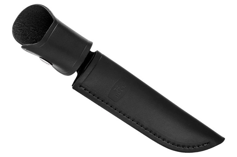 Buck Leather Sheath For 119 Special Fixed Blade Knife - Black 3 Buck Leather Sheath For 119 Special Fixed Blade Knife - Black