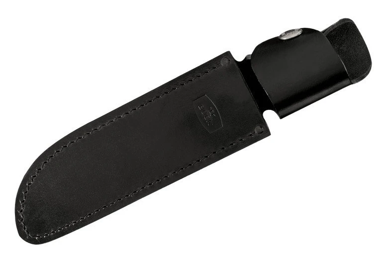 Buck Leather Sheath For 124 Frontiersman Fixed Blade Knife - Black 3 Buck Leather Sheath For 124 Frontiersman Fixed Blade Knife - Black