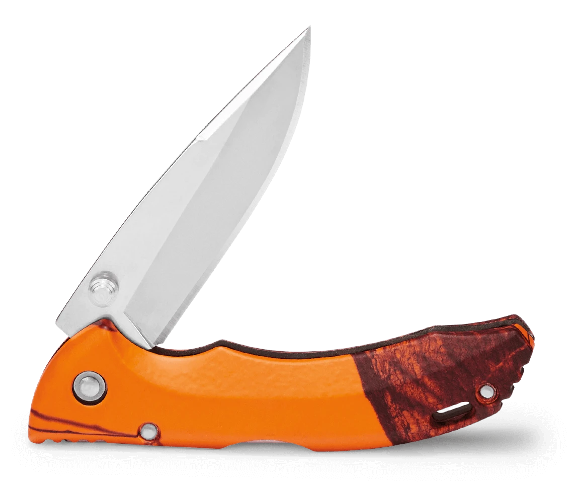 Buck Bantam BBW, Folding Knife 284CMS9, Mossy Oak® Blaze Camo Handle 3 Buck Bantam BBW, Folding Knife 284CMS9, Mossy Oak® Blaze Camo Handle
