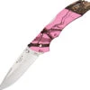 Buck Bantam BHW, Folding Knife 286CMS10, Mossy Oak® Blaze Pink Camo Handle -Knives Store BU286CMS10