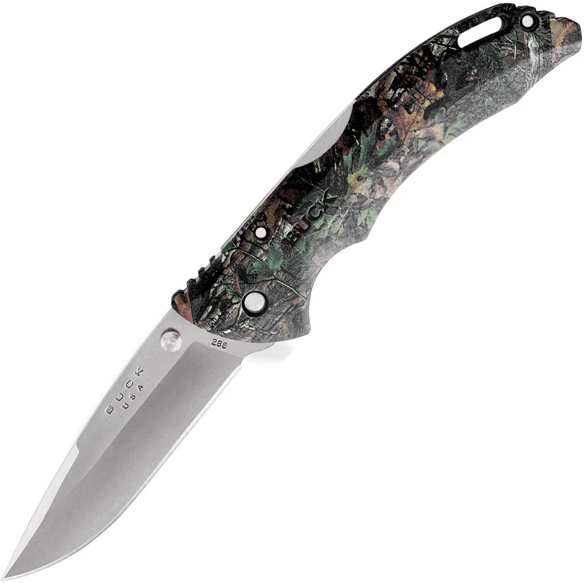 Buck Bantam BHW, Folding Knife 286CMS20, Realtree® Xtra Green Camo Handle 3 Buck Bantam BHW, Folding Knife 286CMS20, Realtree® Xtra Green Camo Handle