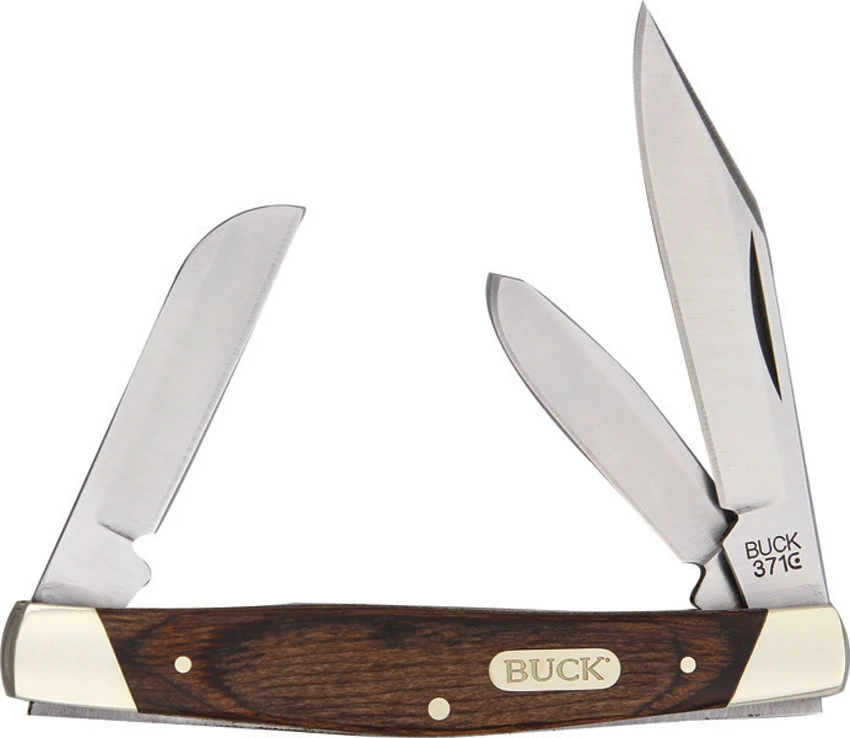 Buck Stockman Folding Knife 371BRS 3 Buck Stockman Folding Knife 371BRS