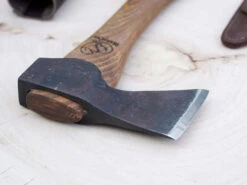 BeaverCraft AX1 – Compact Wood Hatchet W/ Leather Sheath And Belt Loop