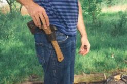 BeaverCraft AX1 – Compact Wood Hatchet W/ Leather Sheath And Belt Loop 11 BeaverCraft AX1 – Compact Wood Hatchet W/ Leather Sheath And Belt Loop -Knives Store BVCAX1 4