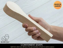 BeaverCraft B1 – Wooden Spoon Carving Blank -Knives Store BVCB1 3