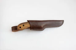 BeaverCraft BSH2 – Traditional Bushcraft Knife (Walnut Handle + Leather Sheath) -Knives Store BVCBSH2 2