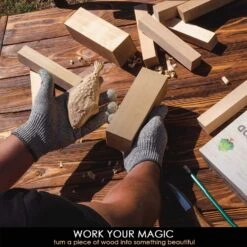 BeaverCraft BW10 – Wood Carving Basswood Block 10pcs Set 11 BeaverCraft BW10 – Wood Carving Basswood Block 10pcs Set -Knives Store BVCBW10 2