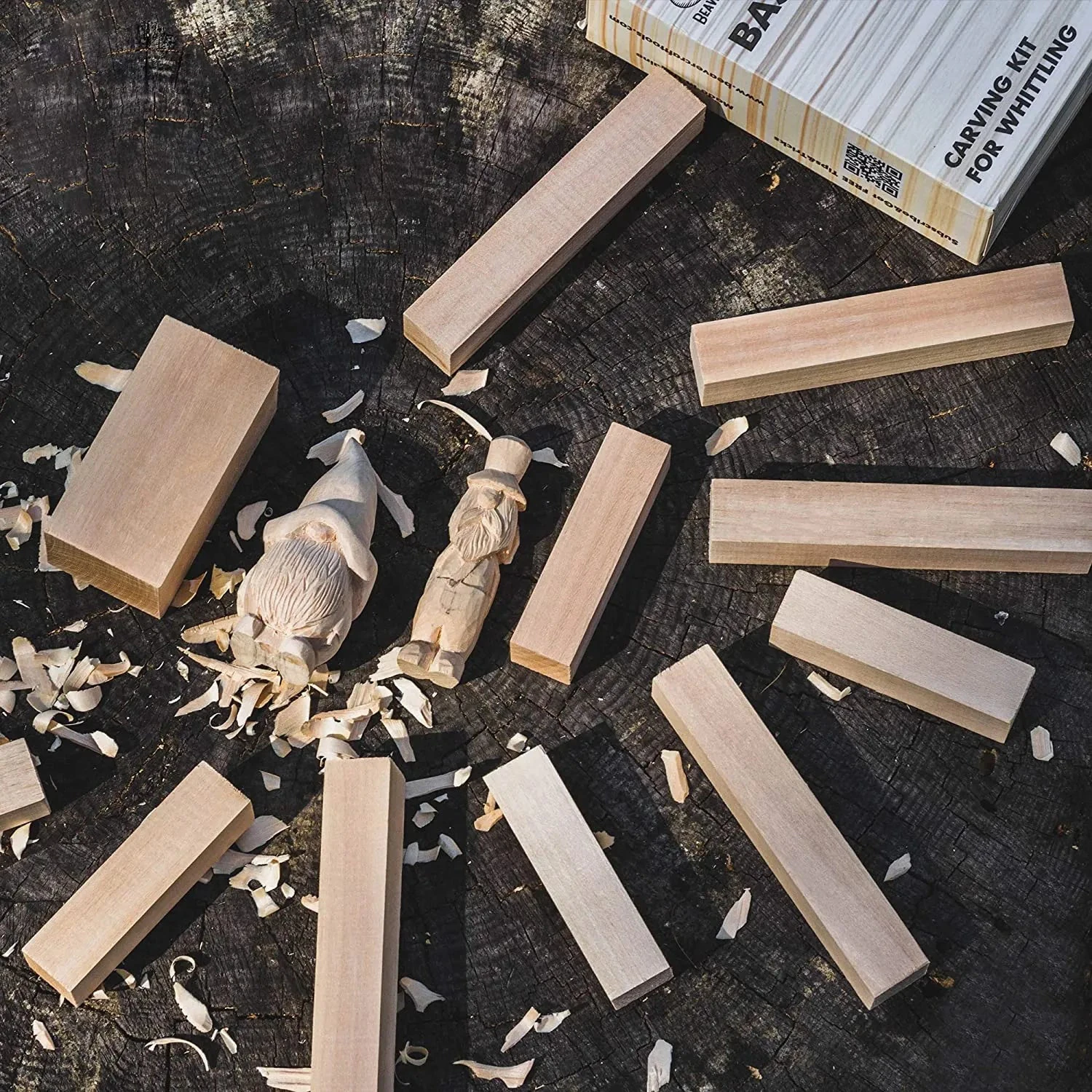 BeaverCraft BW12 – Wood Carving Basswood Block 12pcs Set 8 BeaverCraft BW12 – Wood Carving Basswood Block 12pcs Set - Image 6