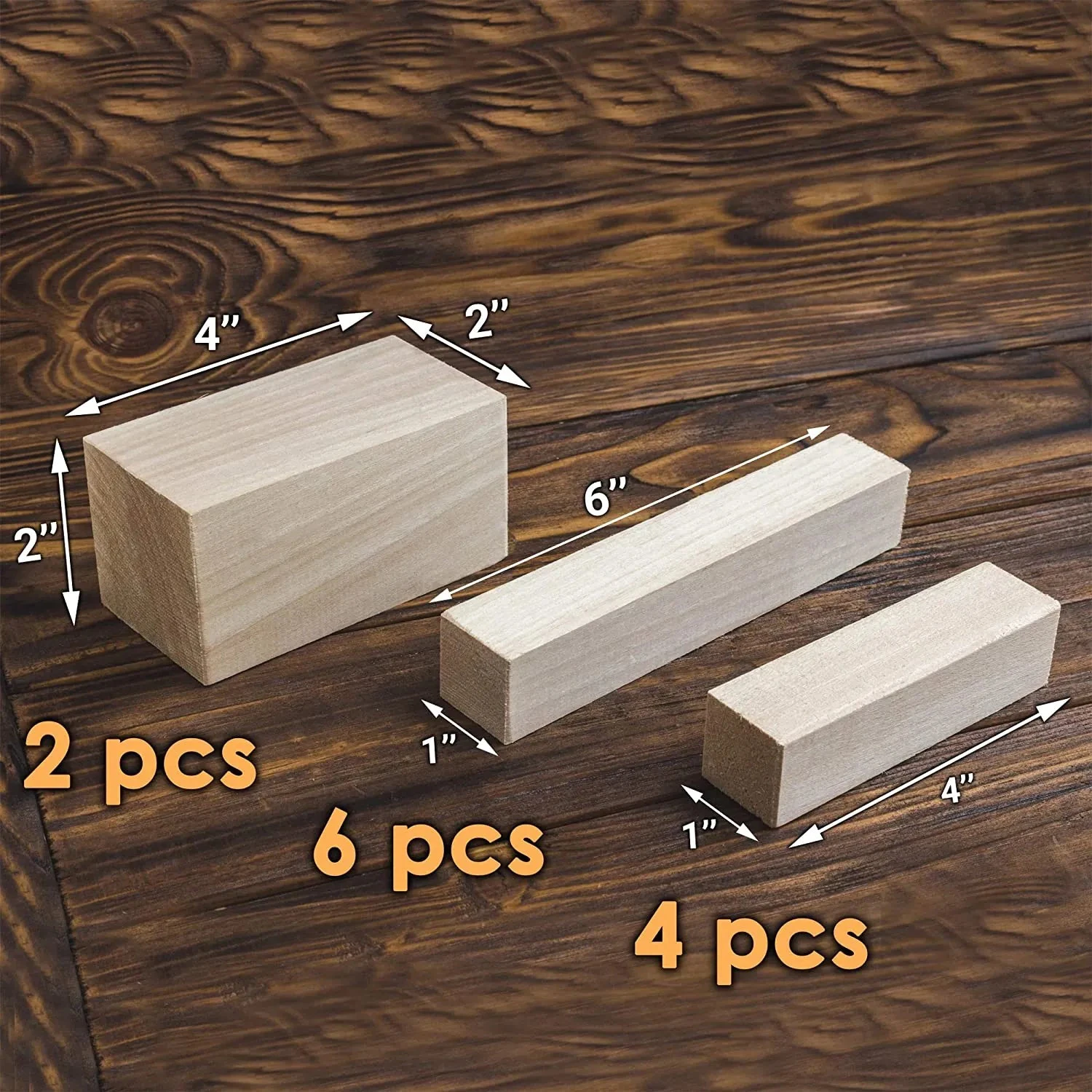 BeaverCraft BW12 – Wood Carving Basswood Block 12pcs Set 9 BeaverCraft BW12 – Wood Carving Basswood Block 12pcs Set - Image 7