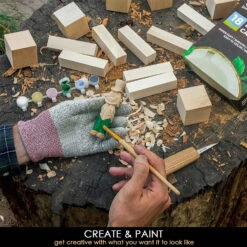 BeaverCraft BW18 – Wood Carving Basswood Block 18pcs Set -Knives Store BVCBW18 3