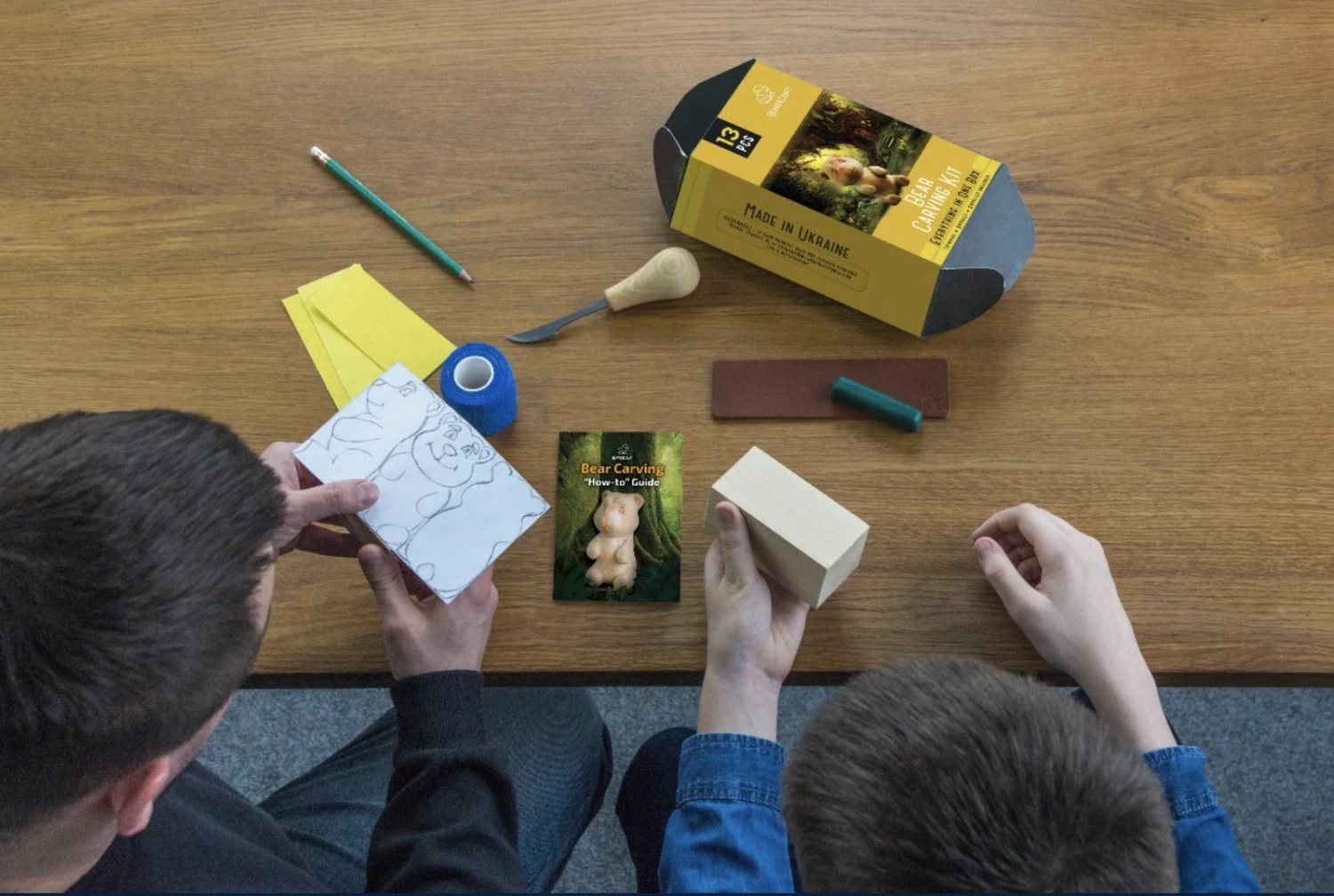 BeaverCraft DIY05 - Bear Carving Hobby Kit 3 BeaverCraft DIY05 - Bear Carving Hobby Kit