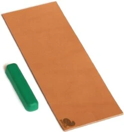 BeaverCraft LS2P1 – Leather Strop With P01 Polishing Compound