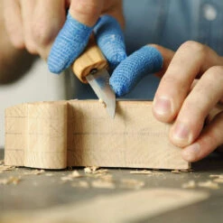 BeaverCraft NCT - 6x Cut Resistant Adherent Wrap Tape For Wood Carving And Whittling -Knives Store BVCNCT6 6