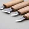 BeaverCraft S05 – Geometric Carving Tool Set (4 Knives In Roll) -Knives Store BVCS05