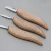 BeaverCraft S06 – Chip Carving Tool Set (4 Knives + Accessories In Roll) -Knives Store BVCS06
