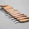 BeaverCraft S10 – Wood Carving Tool Set (12 Knives + Accessories In Roll) 2 BeaverCraft S10 – Wood Carving Tool Set (12 Knives + Accessories In Roll) -Knives Store BVCS10